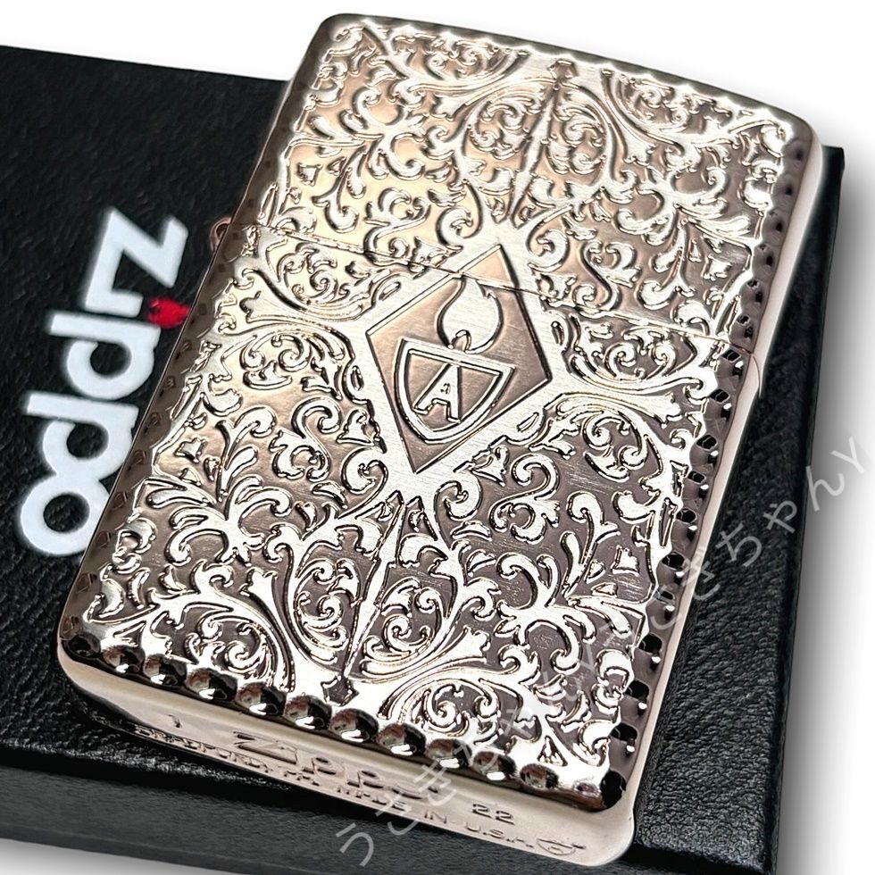 zippo☆アーマー☆BOTHSIDES ARABESQUE☆PKS☆ジッポ - メルカリ