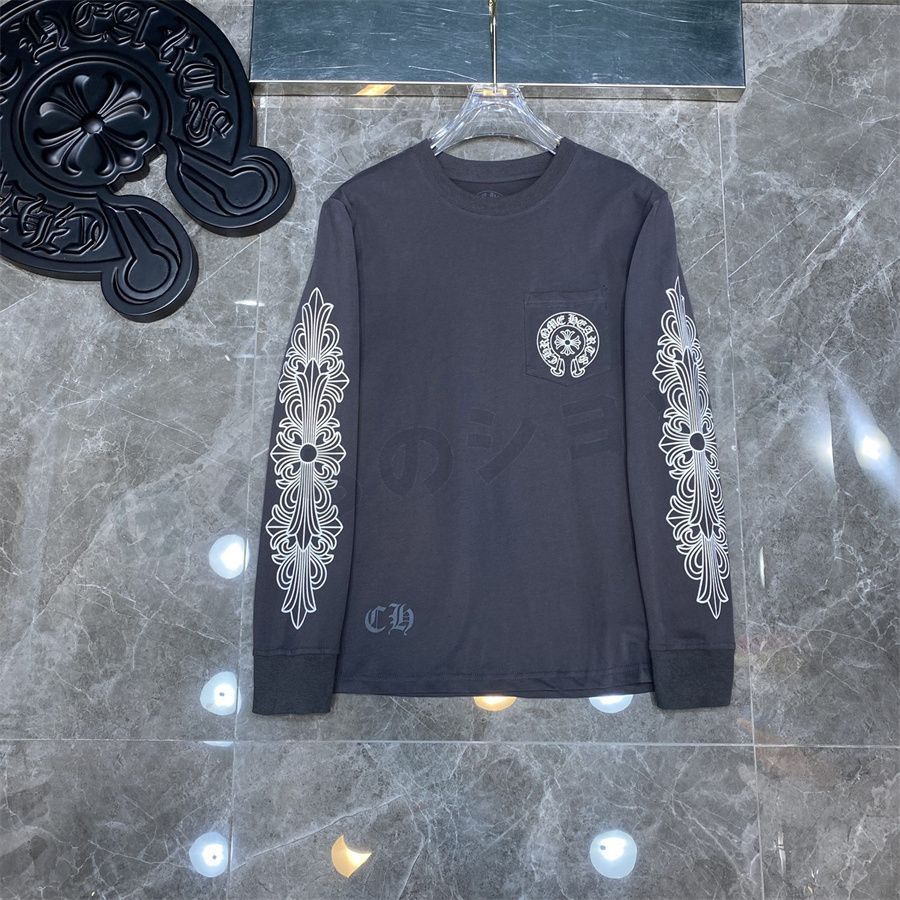 ３色選択可能】Chrome Hearts クロムハーツ 長袖 Ｔシャツ カットソー