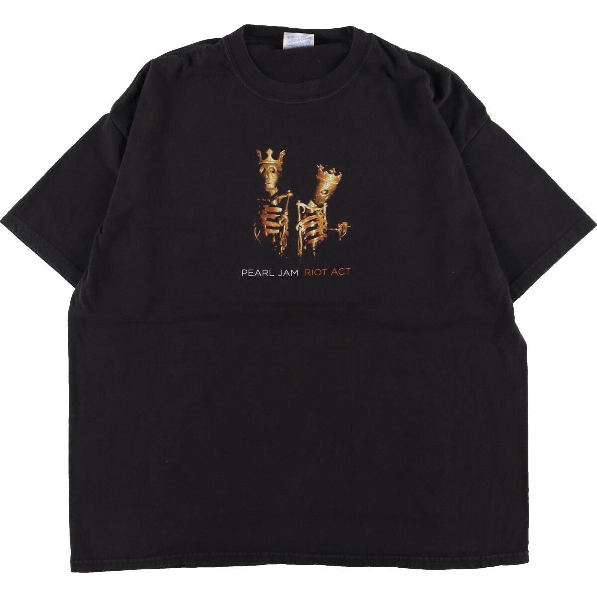 新作の 00s Pearl Jam Riot Act Tシャツ XL パールジャム - トップス