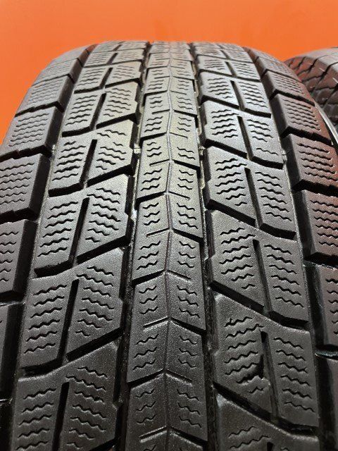 DUNLOP WINTER MAXX SJ8+ 225/65R17 17インチ スタッドレス 4本 22年製 バリ溝 ハリアー エクストレイル CX-5 RAV4等　(KTN121)