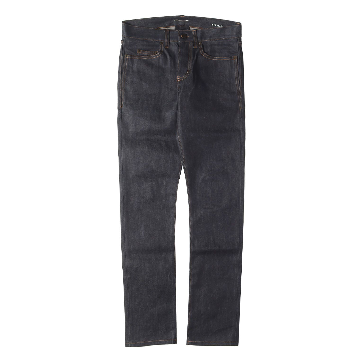 【美品】SAINT LAURENT PARIS サンローラン パリ パンツ サイズ:27 / 20AW ストレッチ スリム デニムパンツ (597052) / インディゴ / イタリア製 / ボトムス ジーンズ ジーパン【メンズ】【】