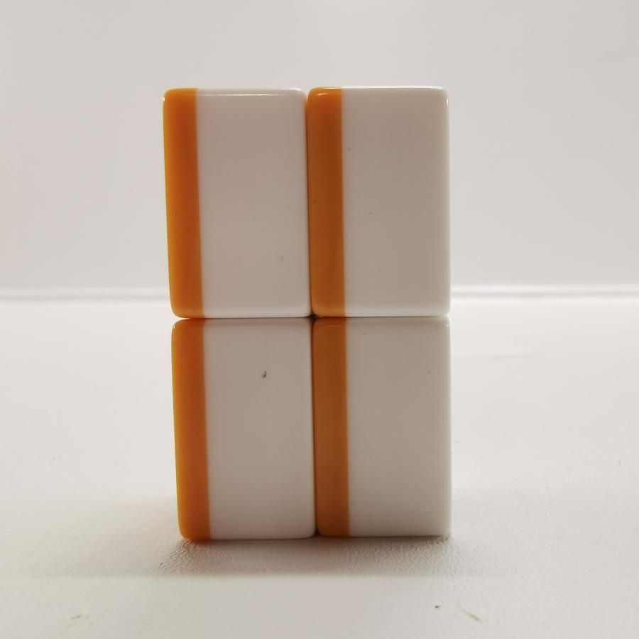 全自動麻雀卓旧アモス26ミリ牌　水色とオレンジ色フルセット（美品） 全自動麻雀卓旧アモス26ミリ牌 水色とオレンジ色フルセット（美