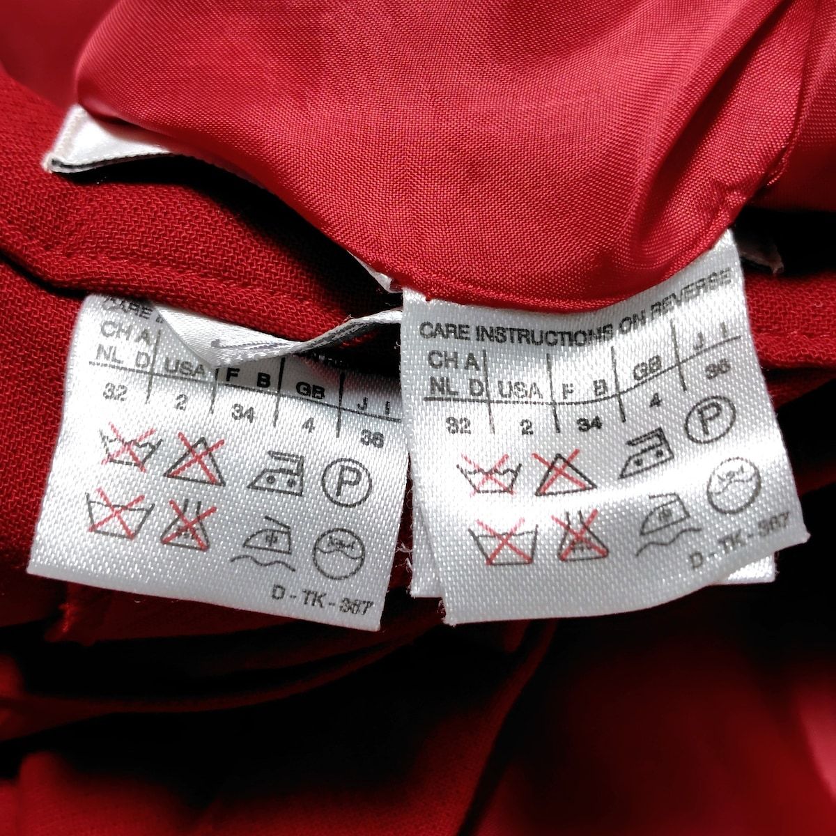 Max Mara マックスマーラ レディースパンツスーツ レディース - レッド ダブル MAAHADDERANG_COM