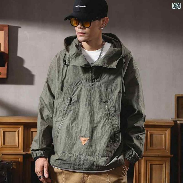 [M ]メンズ ファッション オシャレ 男性用 シンプル 大人 かっこいい カジュアル ストリート ヒップホップ HipHop ジャケット 春 ワークウェア ジャケット ジャケット 春 トップス