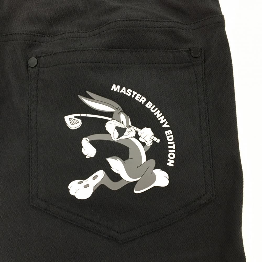 全国送料無料！ 超 マスターバニー×LOONEYTUNES パンツ 黒 バックス バニー メンズ 5 L ゴルフウェア モデル MASTER BUNNY EDITION 100㎞圏内無料配達