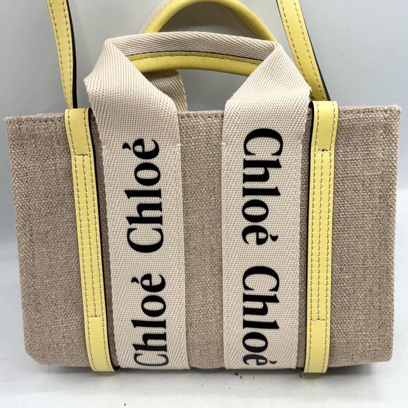 Chloeクロエ woody スモールトートバッグ保存袋付き