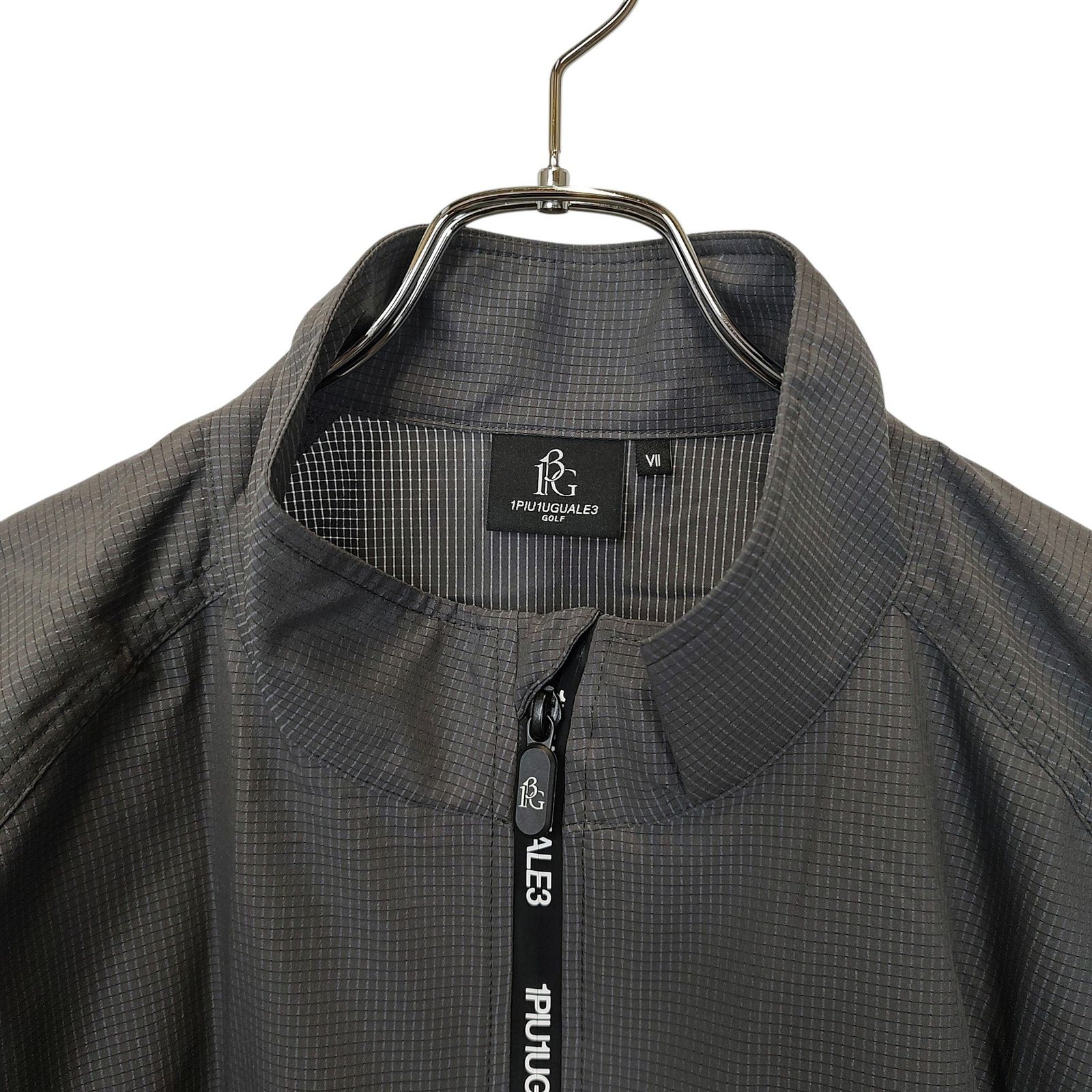 【新品】1piu1uguale3golf×三浦技研ウィンドブレーカー/グレー系7 新品】1piu1uguale3golf×三浦技研ウィンドブレーカー/グレー系7