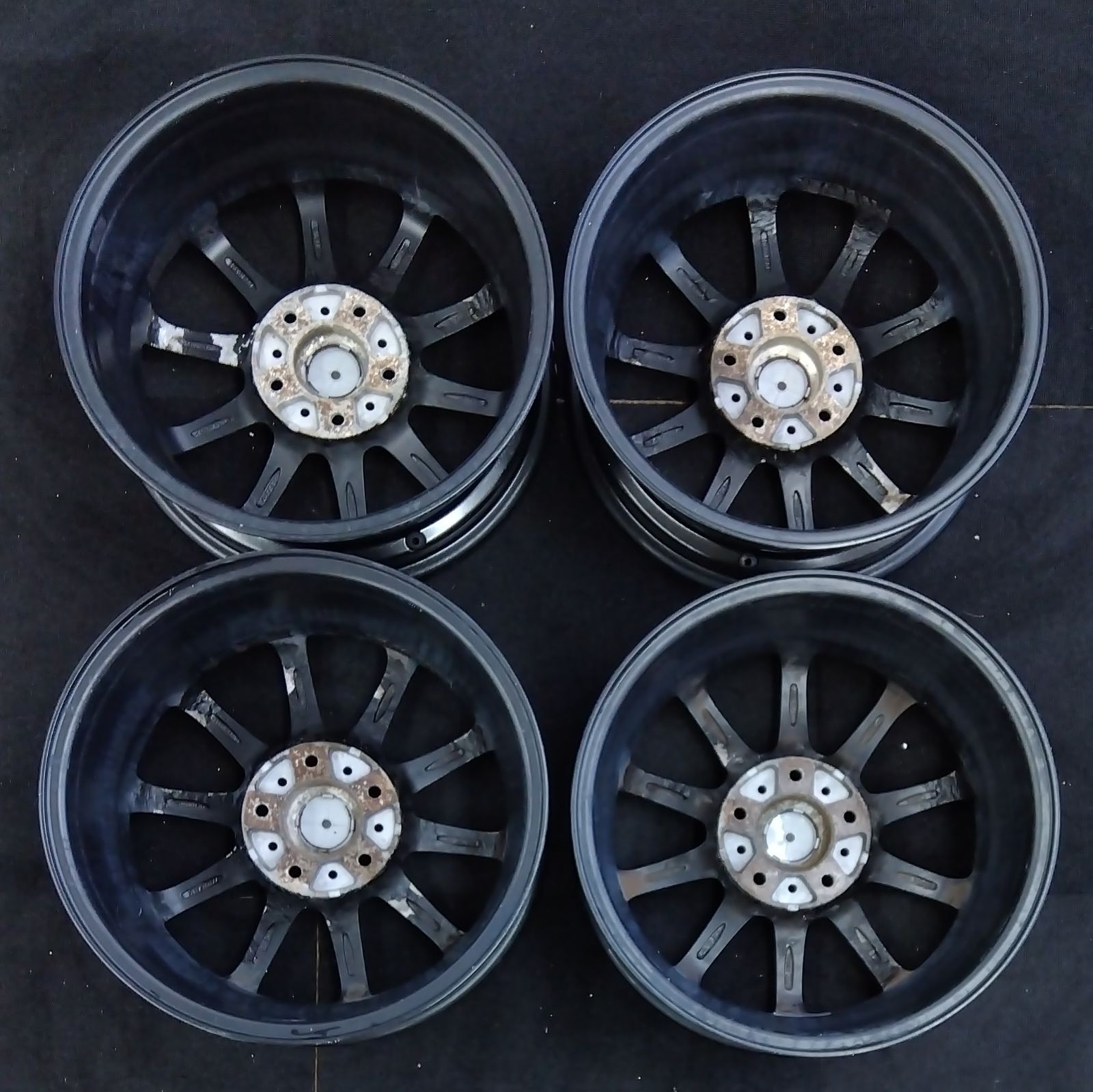 16×6.5J＋53】中古 ホイール 4本セット シュナイダー SCHNEIDER StaG