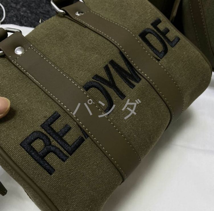 READYMADE レディメイド 2WAY ショルダーバッグ クロスボディ ハンドバッグ ユニセックス ミリタリーデザイン グリンー Z87