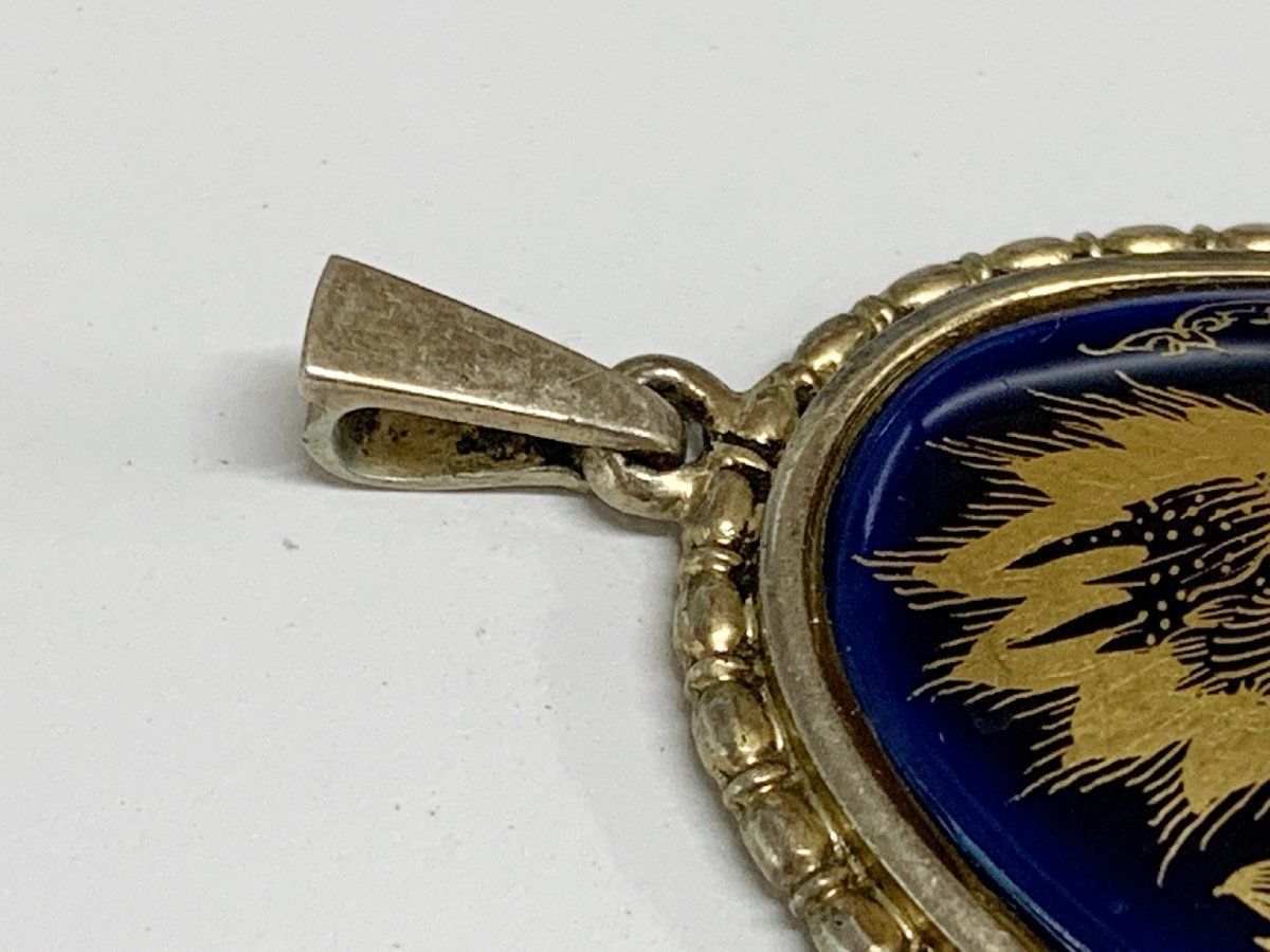 マイセン コバルト ドラゴン ペンダントトップ マイセン箱入りです