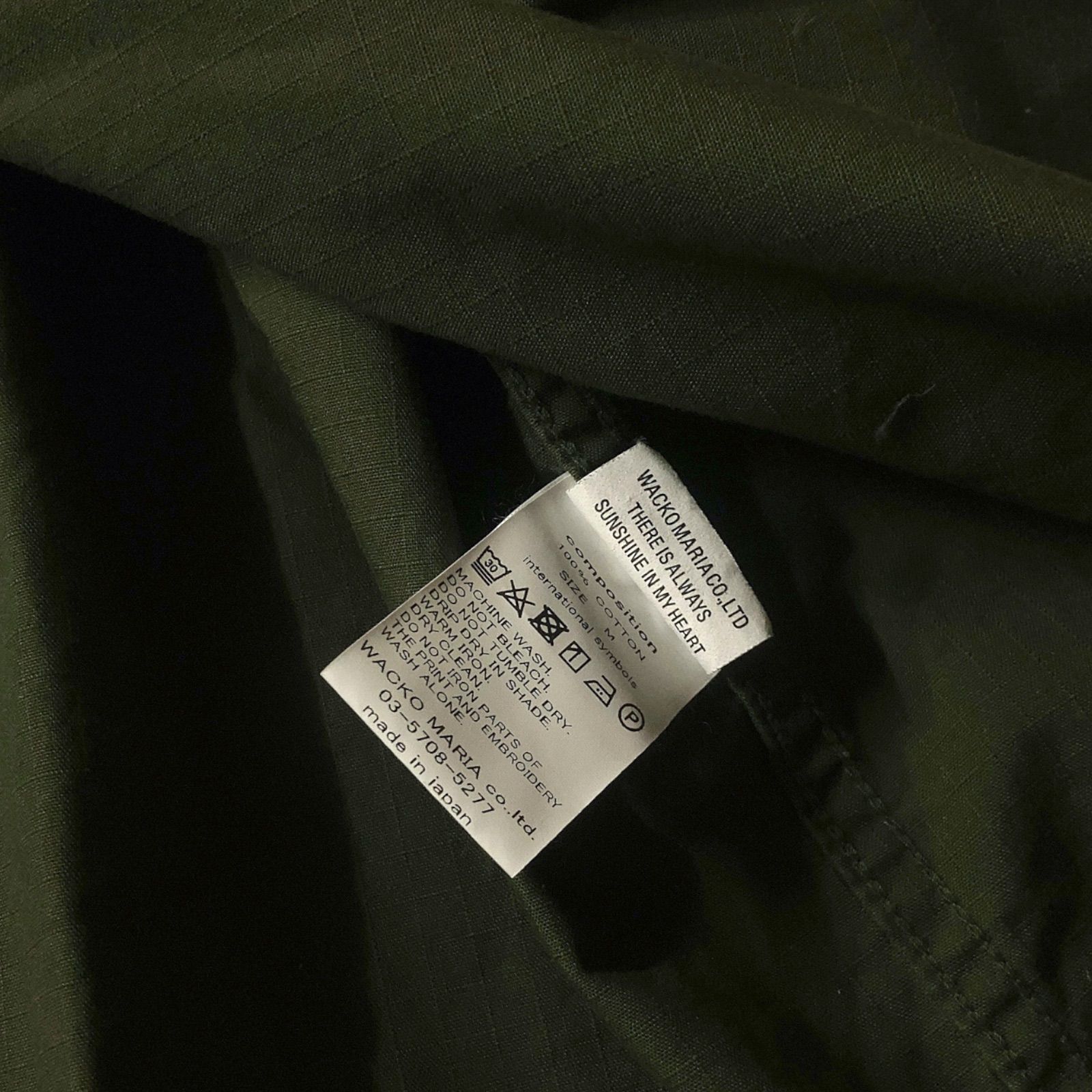 美品】23SS WACKO MARIA ワコマリア TIM LEHI ARMY SHIRT アーミー 