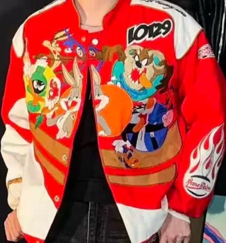 ルーニー・テューンズ ブルゾン ジャケット トゥイーティー バッグス バニー ルーニーテューンズ ブルゾン アウター トゥイーティー