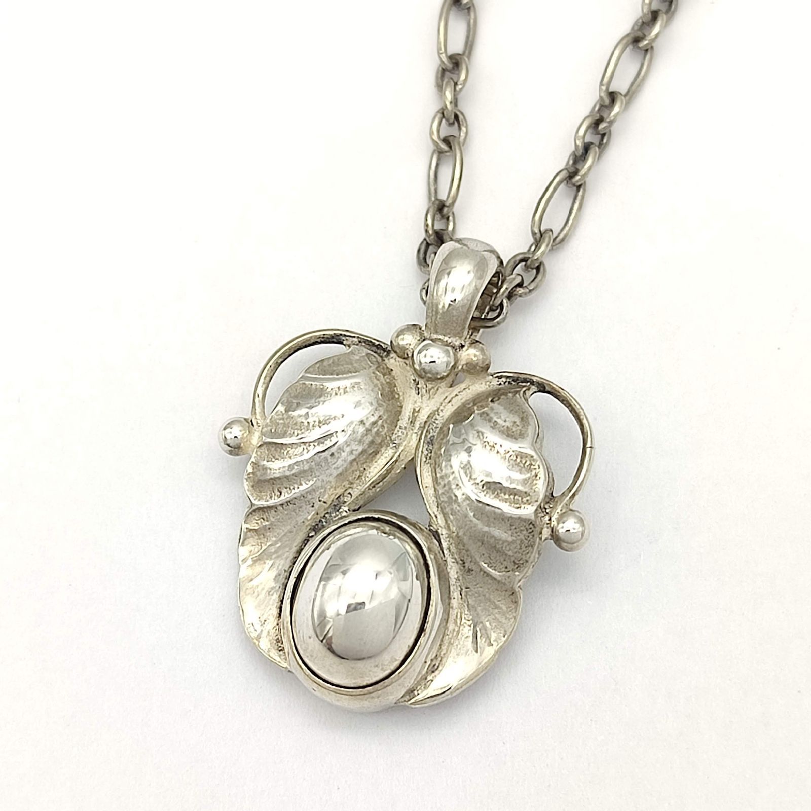 美品】Georg Jensen ジョージジェンセン イヤーペンダント 1994