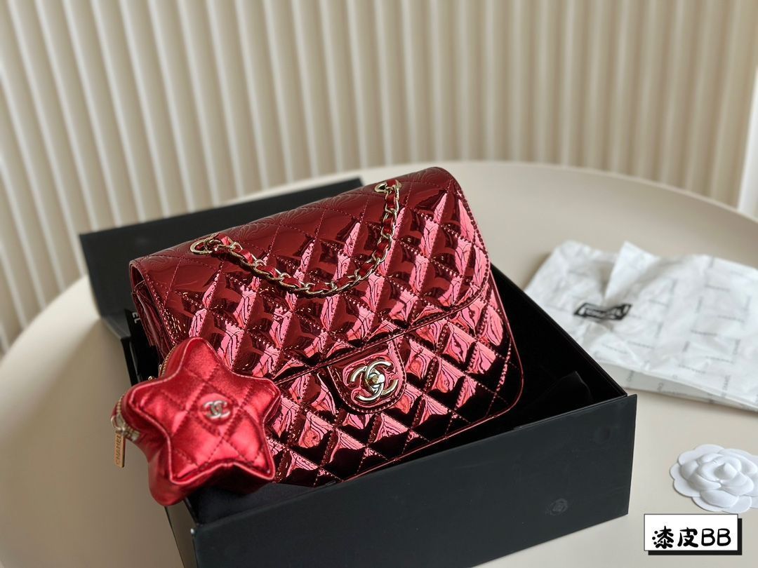 CHANEL 今日 双子星ダブルショルダーバッグ～