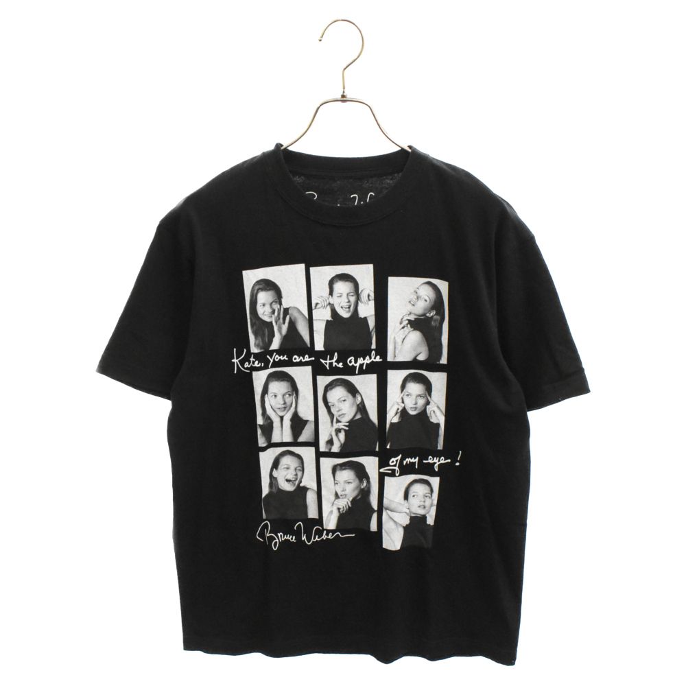 BIOTOP (ビオトープ) 10 Culture Bruce Weber Kate Moss テンカルチャー ブルースウェーバー ケイトモス  フォトプリント Tシャツ ブラック