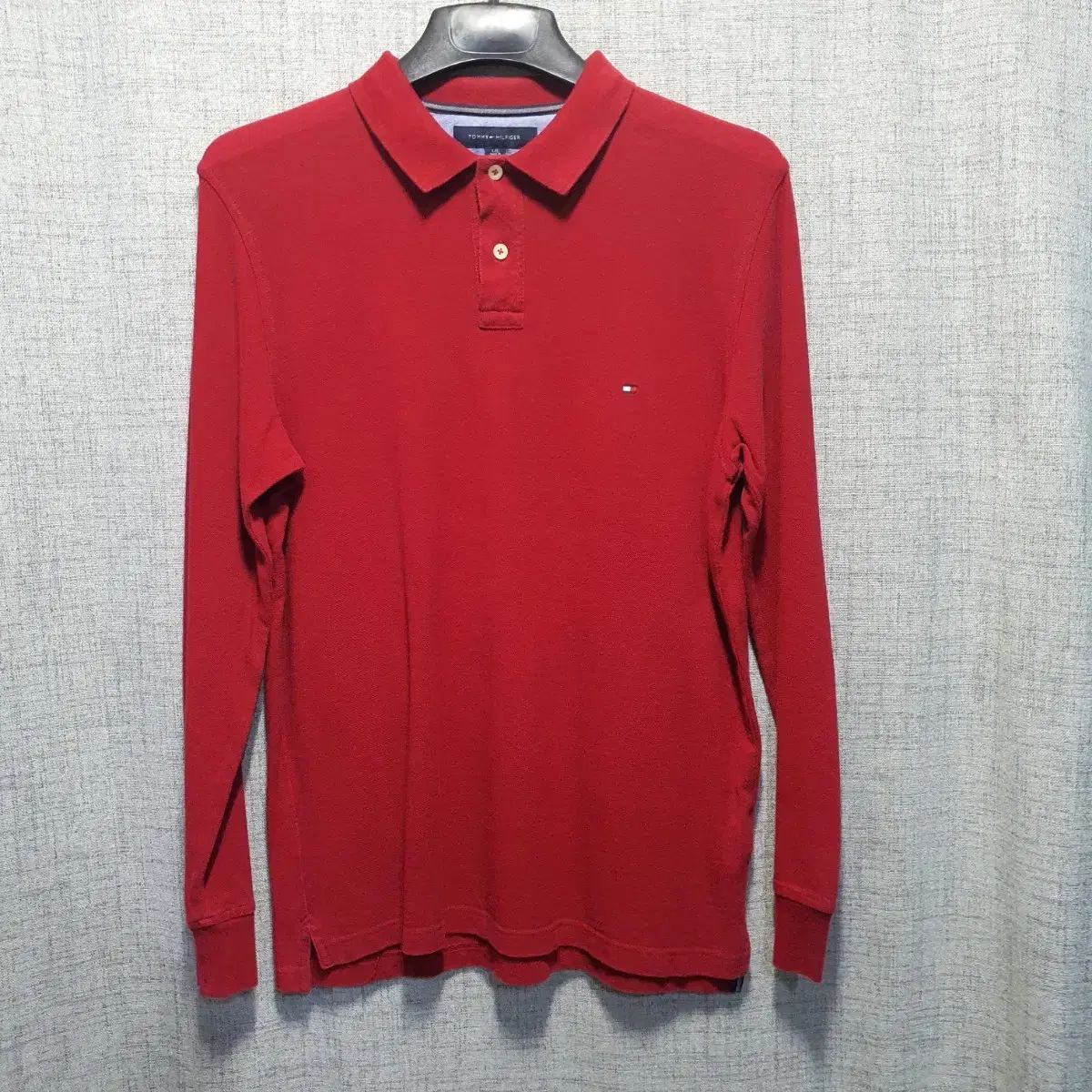 Tommy Hilfiger(トミーヒルフィガー) メンズ スリムフィット ポロTシャツ L