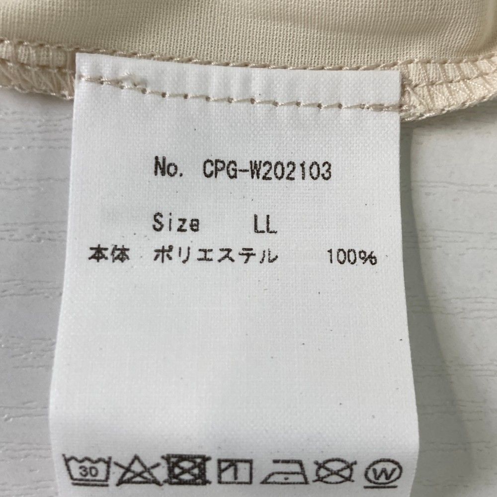サイズ：LL CPG GOLF シーピージーゴルフ ハーフジップ