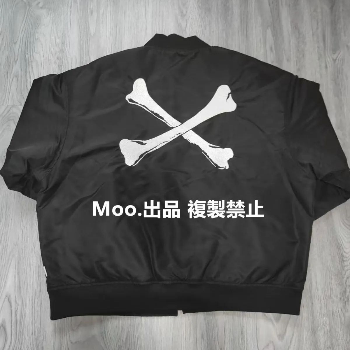 WTAPS TEAM JACKET NYLON TWILL ジャンパーブルゾン 黒 ネービー 