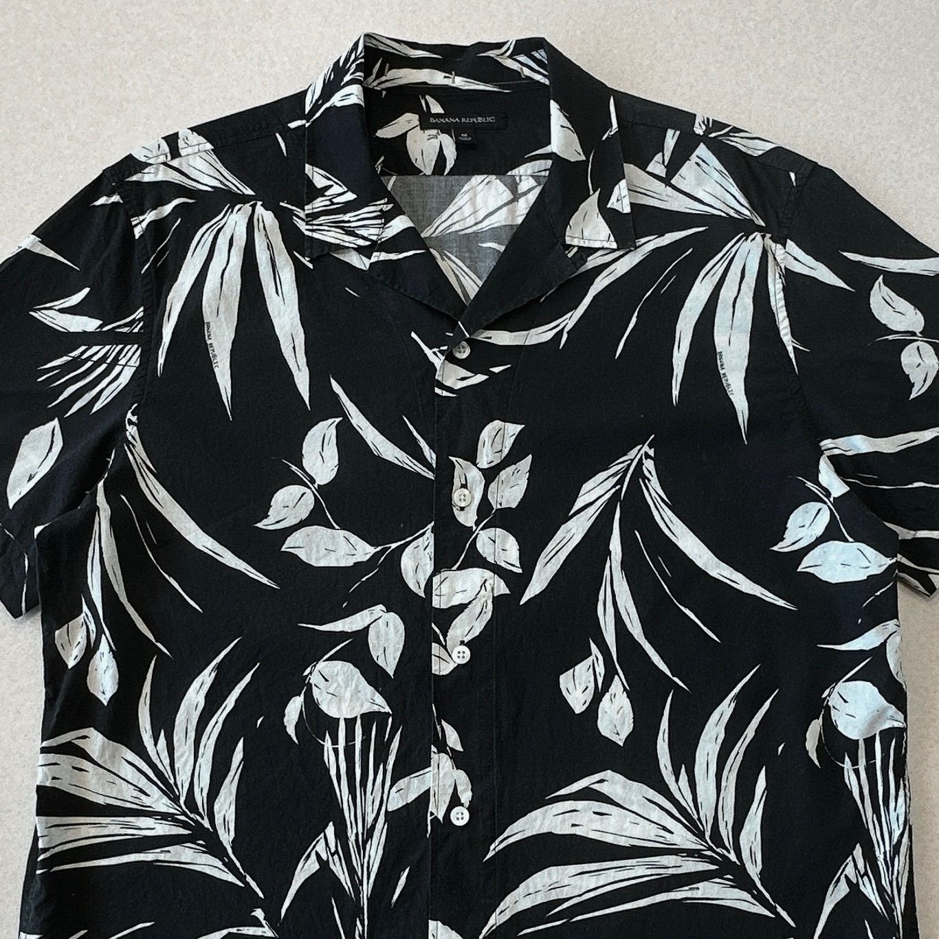 BANANA REPUBLIC オープンカラーシャツ　アロハ BANANA REPUBLIC オープンカラーシャツ アロハ - メルカリ