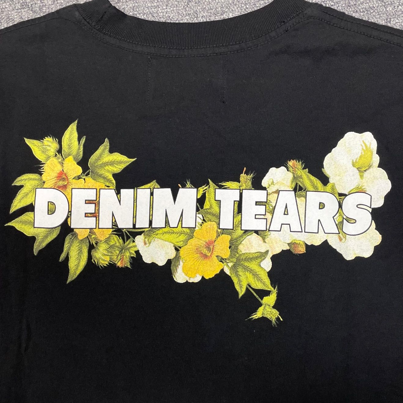 新品 DENIM TEARS Mary - Saint ブラックマリア Tシャツ