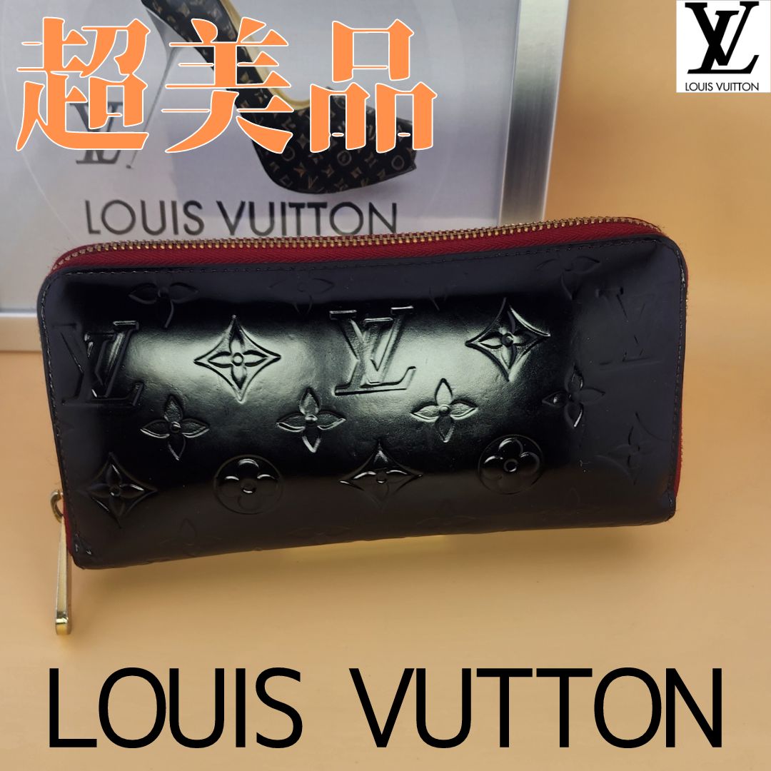 超美品】Louis Vuitton ルイヴィトンヴェルニ ジッピーウォレット 長財布 ブラック×レッド byブランドショップ1Ka0 - メルカリ