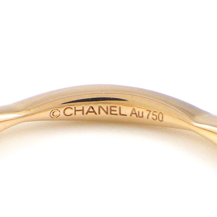 シャネル CHANEL リング カメリア ハーフエタニティ J10836  