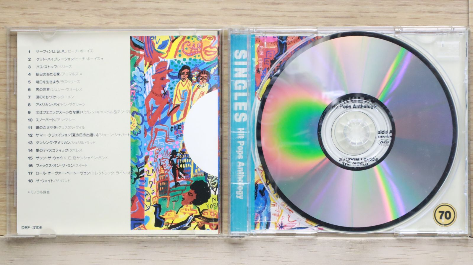 洋楽 SINGLES Hit Pops Anthology 1968-1982 SINGLES Hit Pops Anthology 1968 → 1982 の展示中 || Museum