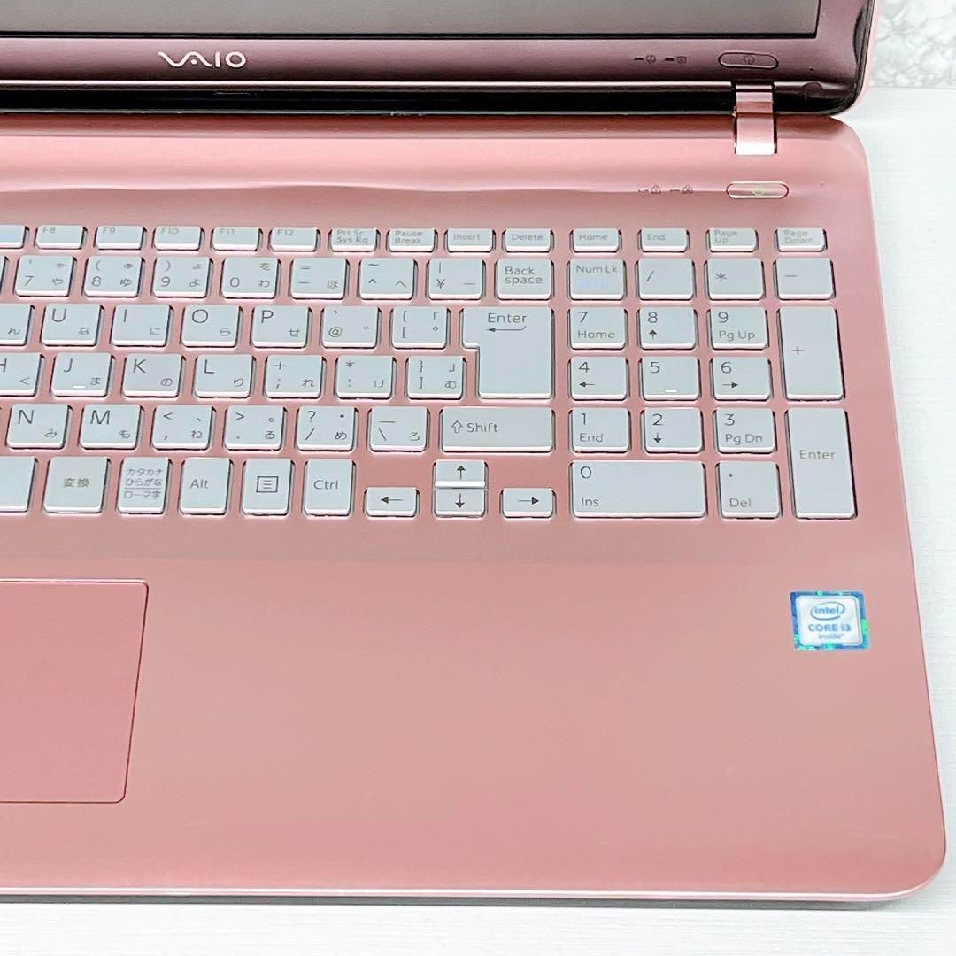 人気のピンクVAIO！初心者向け Windows11 薄型ノートパソコン 145