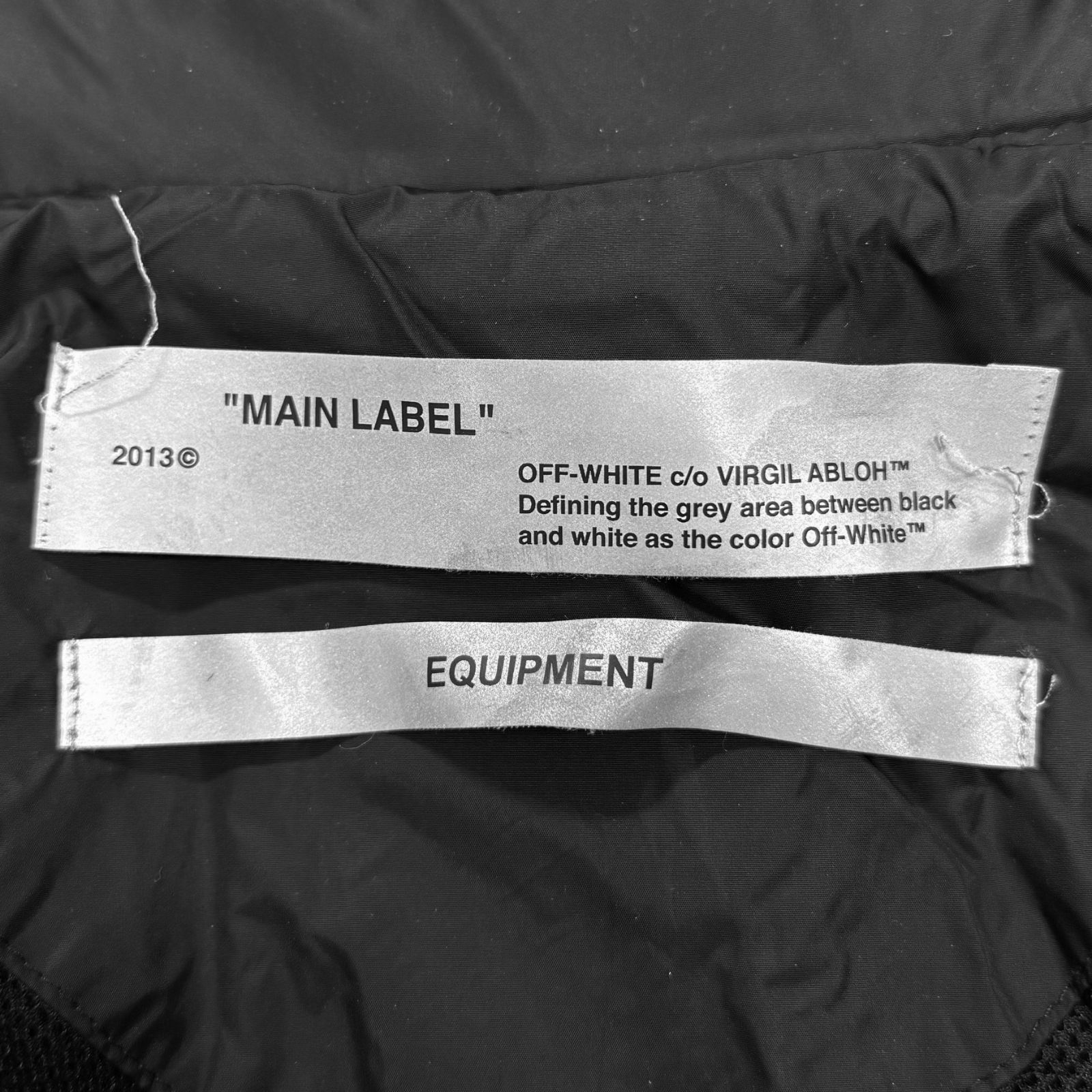 国内正規 OFF-WHITE 20SS Equipment Fleece Jacket OMKI007R20G97001 