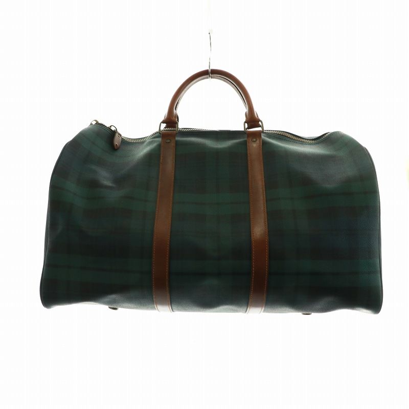 ヴィンテージ ポロラルフローレン チェック ボストンバッグ グリーン ポロ ラルフローレン POLO RALPH LAUREN ヴィンテージ ボストン