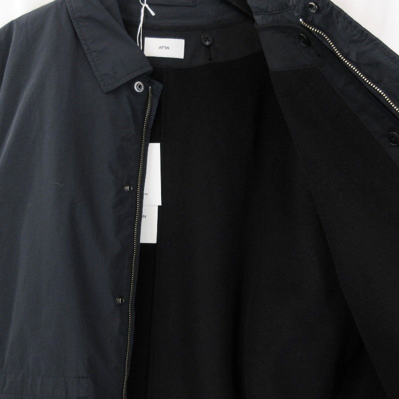 美品 ATON エイトン AIR WEATHER SHORT MODS COAT CM AG CW 0800 美品 ATON エイトン AIR WEATHER SHORT MODS COAT CM AG CW 0800