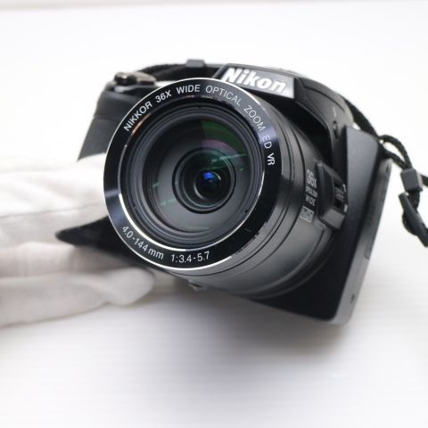 超美品 COOLPIX P500 ブラック 即日発送 デジカメ Nikon