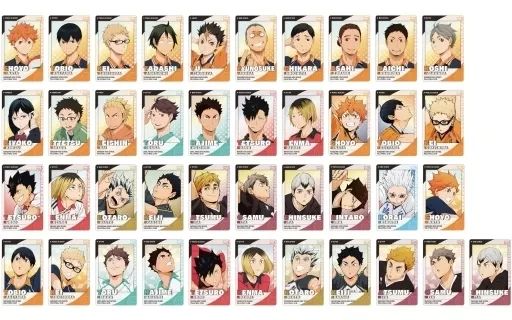 中古】キャラカード 全41種セット 「ハイキュー!! スナップマイド2」