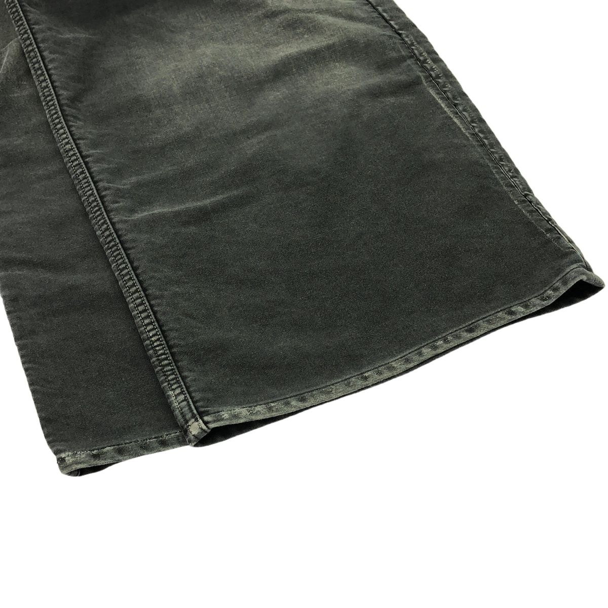 SUBLATIONS サブレーションズ MOLESKINE 2TUCK WIDE BAGGY PANTS