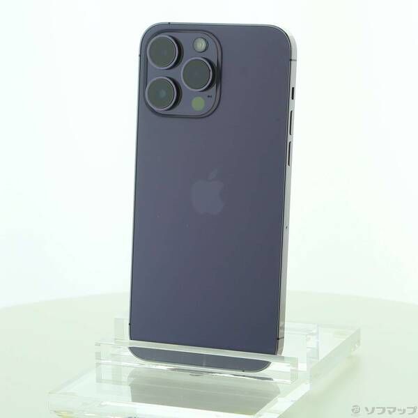 中古品〕 iPhone14 Pro Max 128GB ディープパープル MQ993J／A