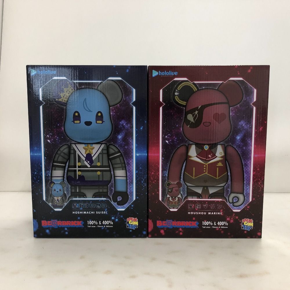 02w14558 hololive × BE@RBRICK 宝鐘マリン 星街すいせい ベア