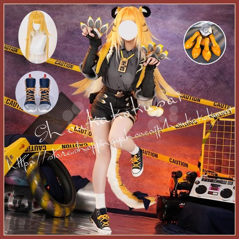 ゼンレスゾーンゼロ ゼンゼロ 橘福福 チー フーフー コスプレウィッグ