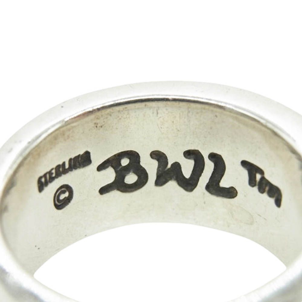 BILL WALL LEATHER ビルウォールレザー BWL ワイド ロゴ リング
