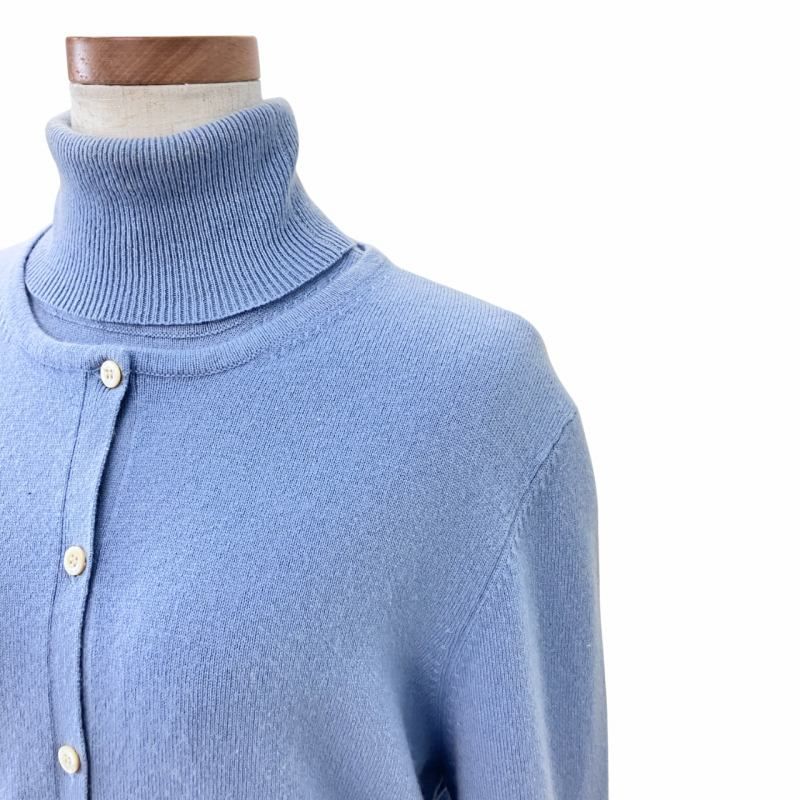 セイ TSE カシミヤ アンサンブルニット カーディガン タートル