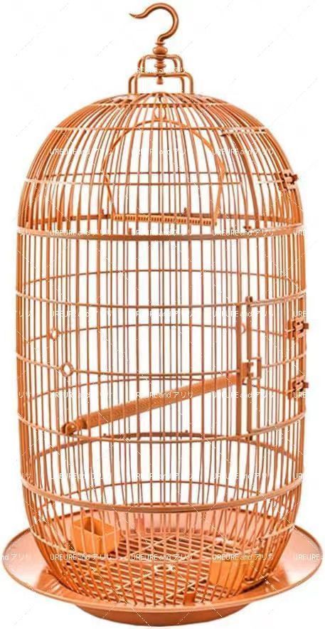 鳥かご 鳥ケージ バードゲージ 鳥小屋 プラスチック製 バックル式組立 掃除しやすい 文鳥 セキセイ ボタン 40*73.5CM ケージだけ kkk