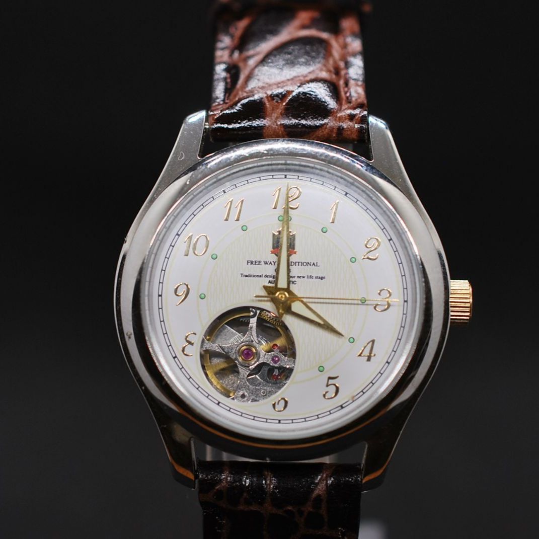 210 【美品 稼働】 CITIZEN シチズン 自動巻き FREE WAY TRADITIONAL 