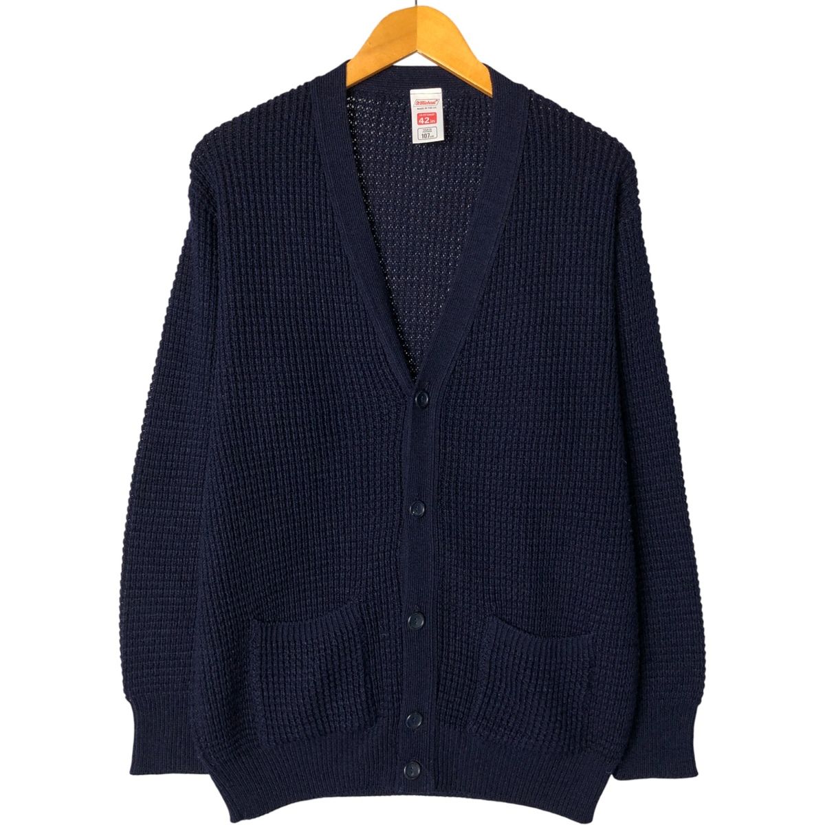 80sイギリス製 st michael XLヴィンテージ モヘヤ カーディガン黒