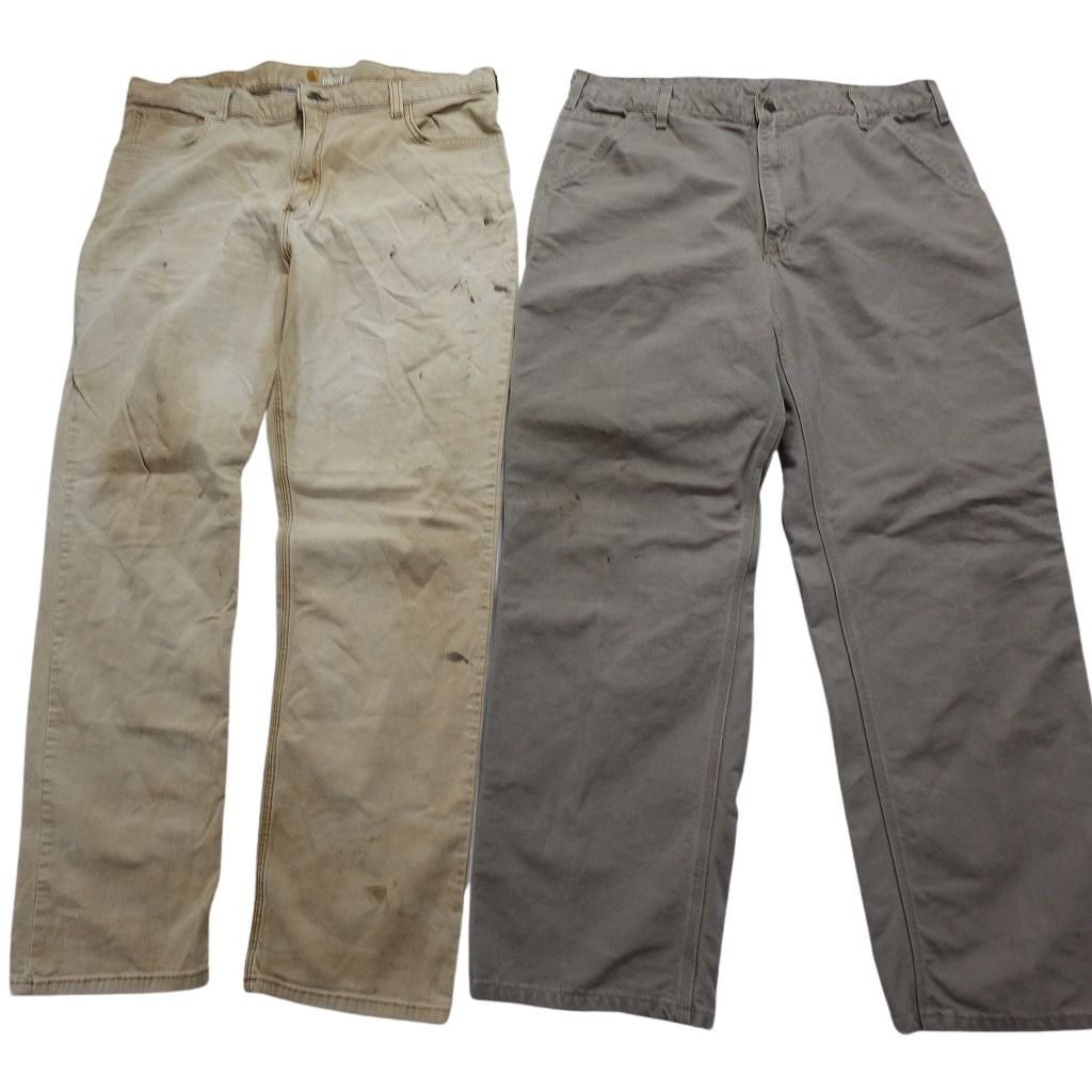 古着卸 ディッキーズ Dickies ダック ペインター パンツ 8枚セット メンズ 38 ツールポケット ノープリーツ 古着 NB9755