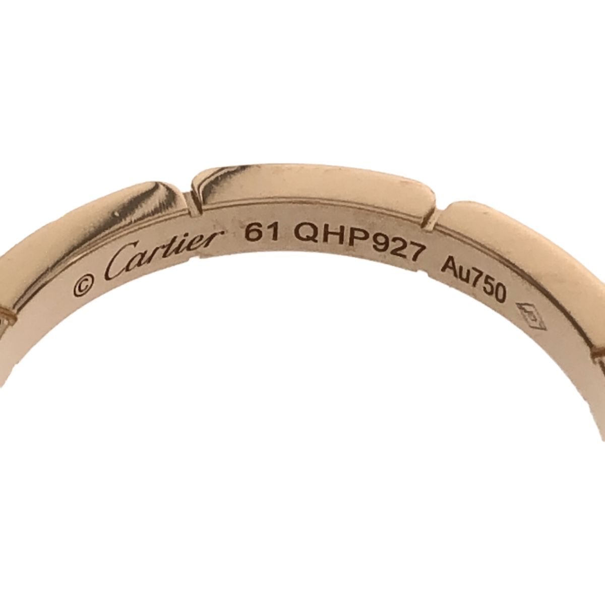 Cartier カルティエ Au750 18金ピンクゴールド K18 マイヨン  