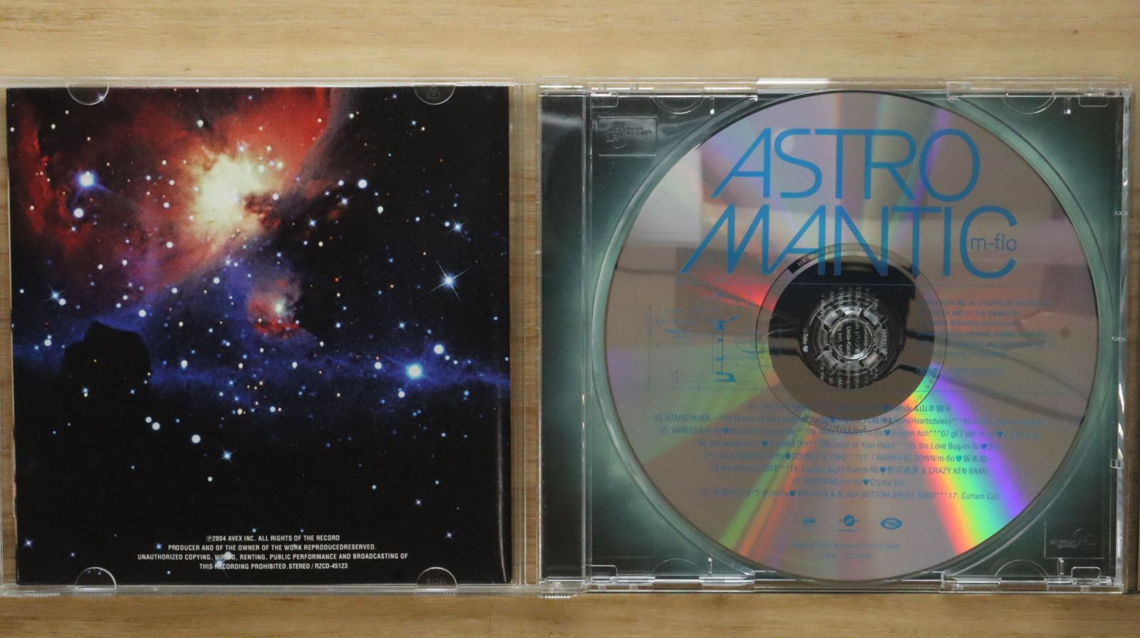 国内盤CD☆エムフロー/m-flo□ ASTROMANTIC(CCCD) 【RZCD45123