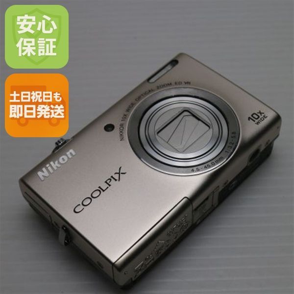 超 COOLPIX S6200 プラチナシルバー デジカメ Nikon デジタルカメラ 本体 土日祝発送OK 01000