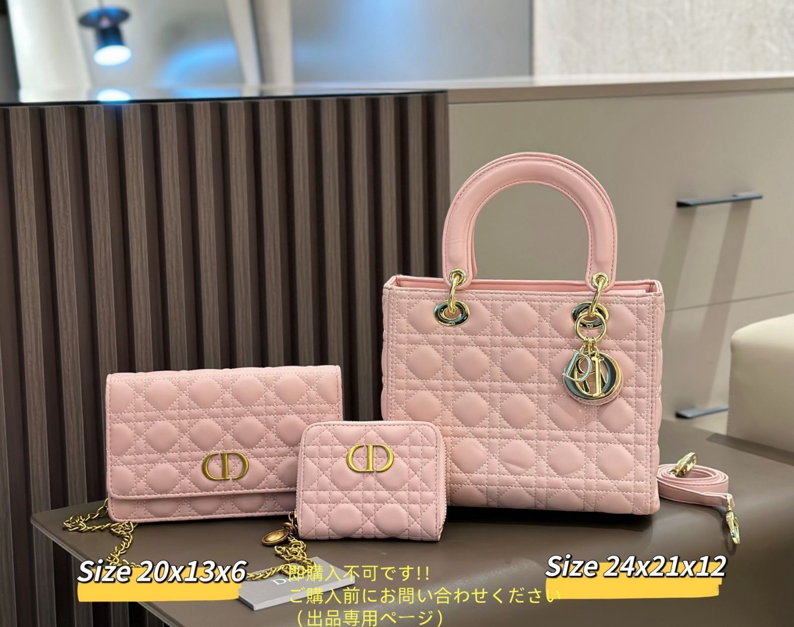【美品】クリスチャンディオール　バッグ DIOR】2025年クルーズ コレクションより新作の「レディ