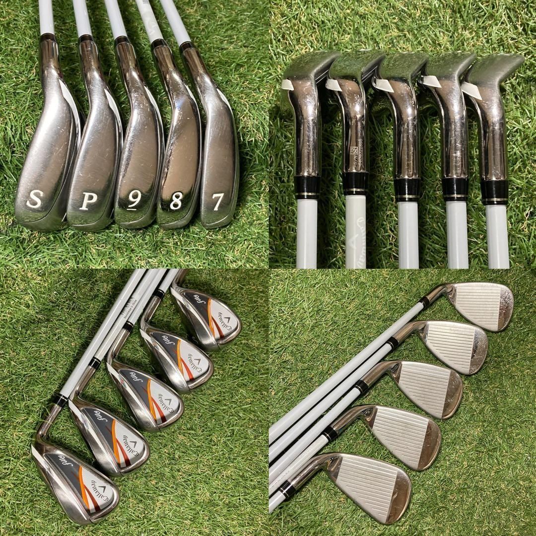 レディース　Callaway Filly 9点フルセット　キャロウェイ　フィリー キャロウェイ フィリー Callaway filly レディース L ゴルフクラブ