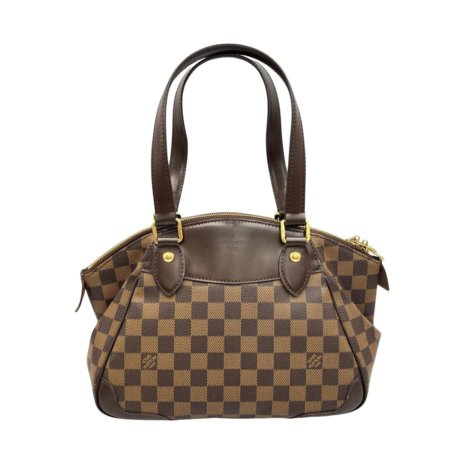 ルイヴィトン LOUIS VUITTON ハンドバッグ ヴェローナPM N41117 ダミエキャンバス ブラウン レディース