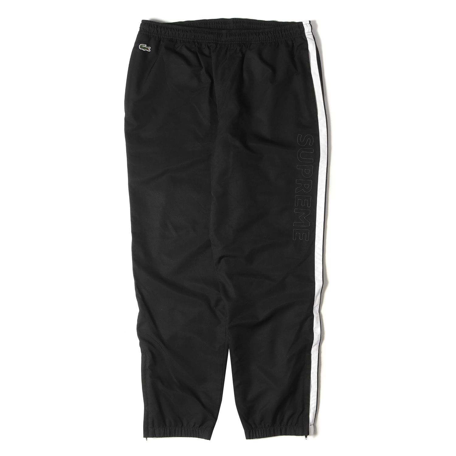 Supreme シュプリーム パンツ サイズ:M 19AW LACOSTE L!VE ラコステ